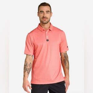 Bad Birdie Coral Polo Shirt